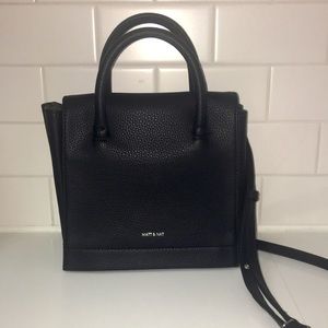 Black Matt and Nat purse, brand new. Option for cross body strap.
